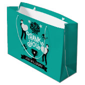 本当にありがとう ラージペーパーバッグ (裏面アングル)