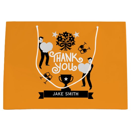 本当にありがとう ラージペーパーバッグ (正面)