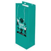 本当にありがとう ワインギフトバッグ (正面アングル)