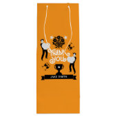 本当にありがとう ワインギフトバッグ (裏面)