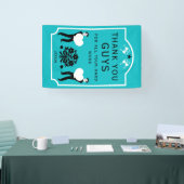 本当にありがとう 横断幕 (トレードショー)