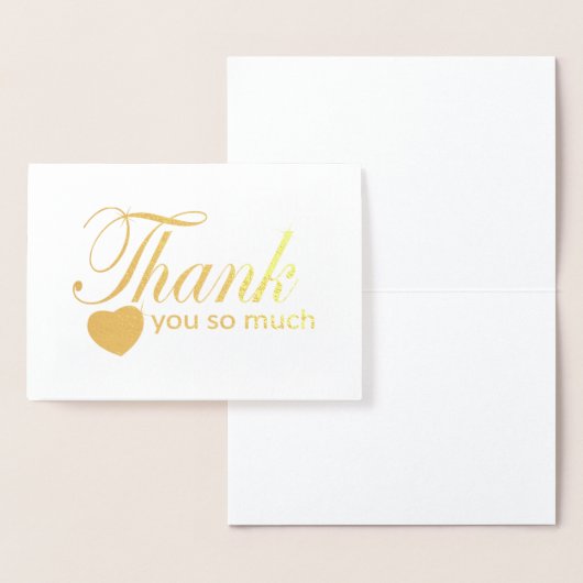 本当にありがとう 箔カード (ディスプレー)