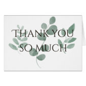 本当にありがとう – 緑 (正面横)