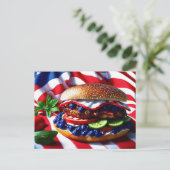 本当においしいアメリカンバーガー ポストカード (スタンド正面)