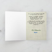 本当におもしろい政治的に正しいクリスマスカード シーズンカード (内部)