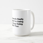 本当におもしろい コーヒーマグカップ (正面右)