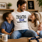 本当にかっこいいパパの顔 Tシャツ