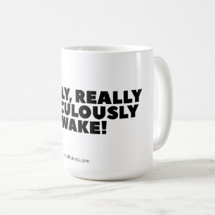 「本当にとんでもない目が覚めた」クラシックマグ コーヒーマグカップ