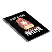 本当にアニメが大好きな女の子 ノートブック (右側)