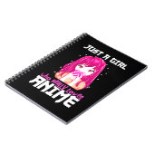 本当にアニメが大好きな女の子 ノートブック (左側)