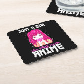 本当にアニメが大好きな女の子 ペーパーコースター (アングル)