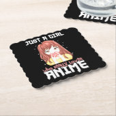 本当にアニメが大好きな女の子 ペーパーコースター (アングル)