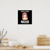 本当にアニメが大好きな女の子 ポスター (キッチン)