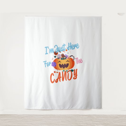 本当にクリエイティブになる機会にハロウィーン タペストリー (正面)