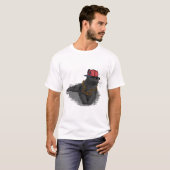 本当にクール近所の黒猫 Tシャツ (正面フル)