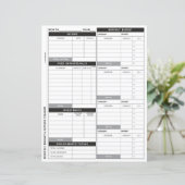 本当にシンプルの予算、費用および投資トラッカー (スタンド正面)