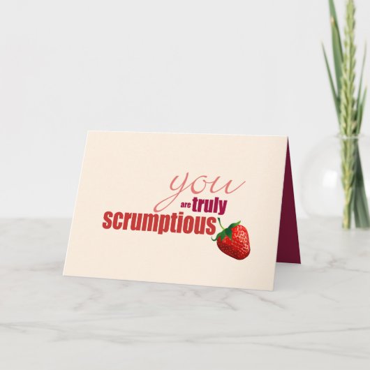 本当にスクランピーな誕生日カード カード (正面)