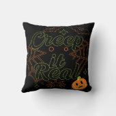 本当にゾクゾクするハロウィンTシャツ クッション (裏面)