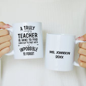 本当にパーソナライズされた素晴らしい先生 コーヒーマグカップ