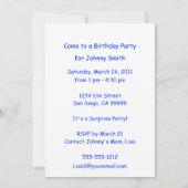 本当にロケクールットイン宇宙 招待状 (裏面)