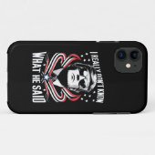 本当に何を言っているのか分からない面白いトランプバイデン Case-Mate iPhoneケース (裏面(横))