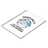 本当に冗談を言うセンスがいいじゃないか（ユーモアあふれる動物のダジャレに対して） ノートブック (左側)