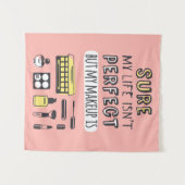 本当に化粧はではないです完全よろしいです タペストリー (正面(横))