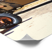 本当に古い中古車 ポスター (角)