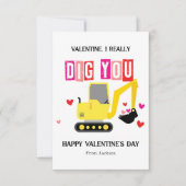 本当に君が好きな教室のバレンタインデー ノートカード (正面)