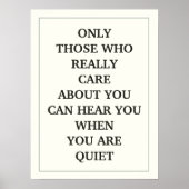 本当に君の事を気に聞く人しか聞こえない ポスター (正面)