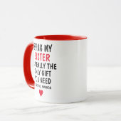 本当に姉さんだけが必要な贈り物だ マグカップ (正面左)