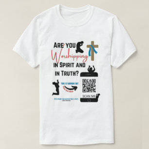 本当に心の中で崇拝してる？ Tシャツ