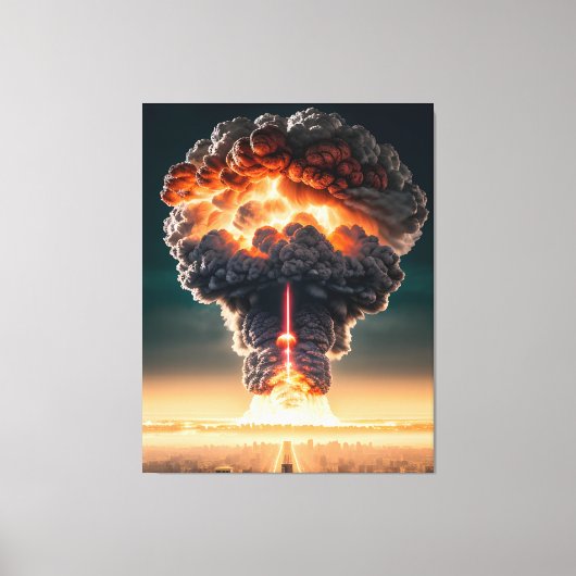 本当に悪い日 キャンバスプリント (正面)