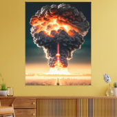 本当に悪い日 キャンバスプリント (インサイチュ (リビング))