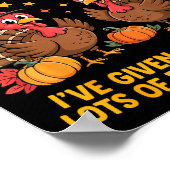 本当に感謝祭のSRTが気に入っている ポスター (角)