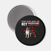 本当に本当に私のボストンテリアを愛している マグネット (正面/裏面)