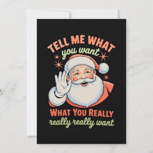 本当に欲しいものを教えて クリスマス Xmas (正面)