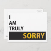 本当に残念だ ポストカード (正面/裏面)