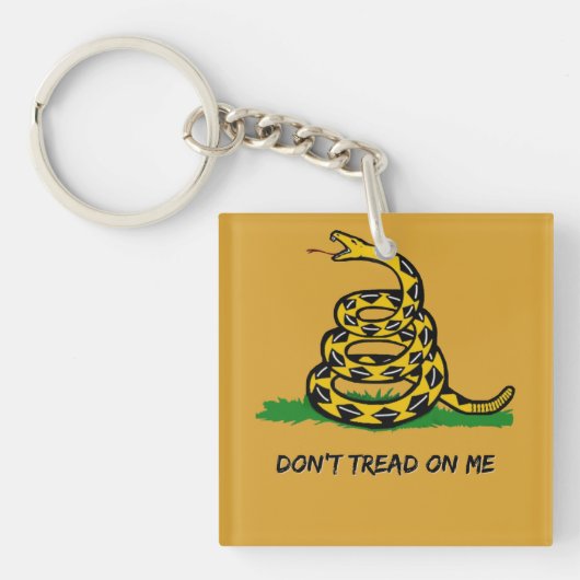 本当に気前が良い私に踏み付けてはいけない キーホルダー (正面)