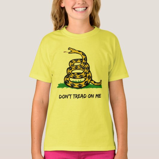 本当に気前が良い私に踏み付けてはいけない Tシャツ (正面)