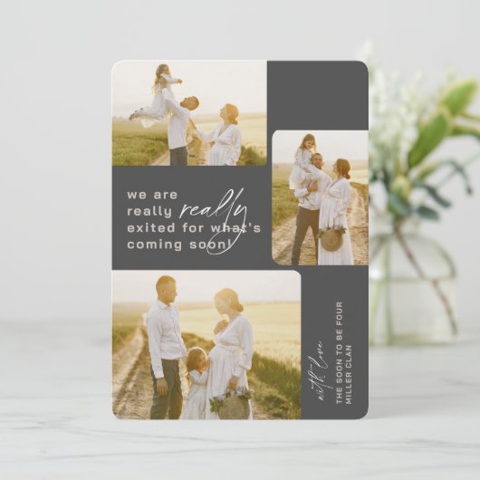 本当に灰色の休日の妊娠の発表を終了 シーズンカード (スタンド正面)