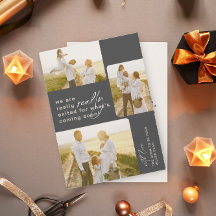 本当に灰色の休日の妊娠の発表を終了