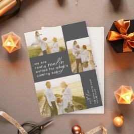 本当に灰色の休日の妊娠の発表を終了 シーズンカード