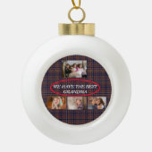 本当に特別な祖母 セラミックボールオーナメント (正面)