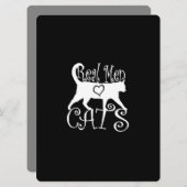 本当に男らしい人はおしゃれな猫を愛する (正面/裏面)