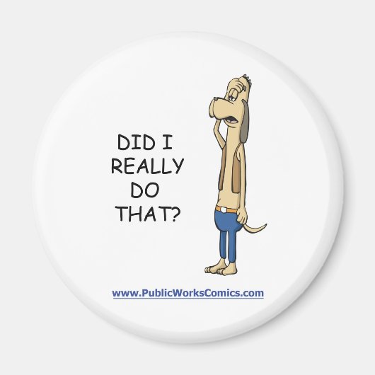 本当に私がやったのか? マグネット (正面)