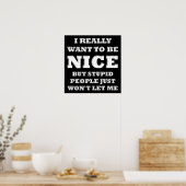 本当に素敵なポスターブおもしろいックになりたい ポスター (キッチン)