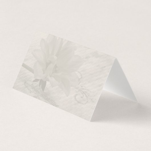 本当に素晴らしいダリアカード (正面)