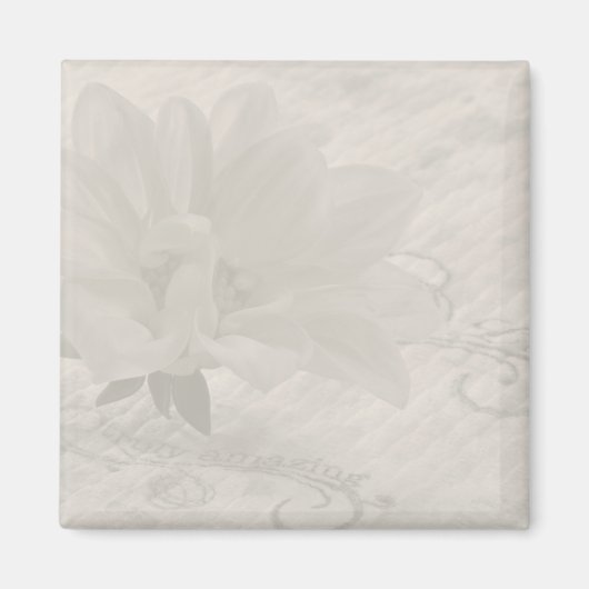 本当に素晴らしいダリア マグネット (正面)