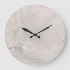 本当に素晴らしいダリア ラージ壁時計